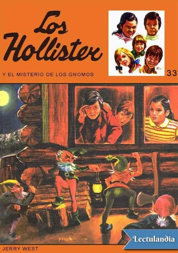 Los Hollister y el misterio de los gnomos de Jerry West, portada del libro