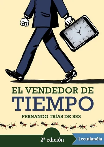 El vendedor de tiempo de Fernando Trías de Bes, portada del libro