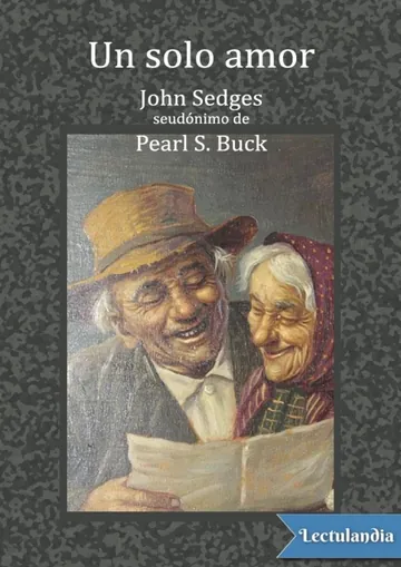 Un solo amor de John Sedges, portada del libro