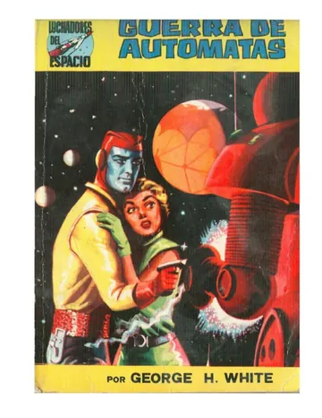 17-Guerra de automatas de George H White, portada del libro