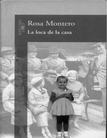 La loca de la casa de Rosa Montero, portada del libro