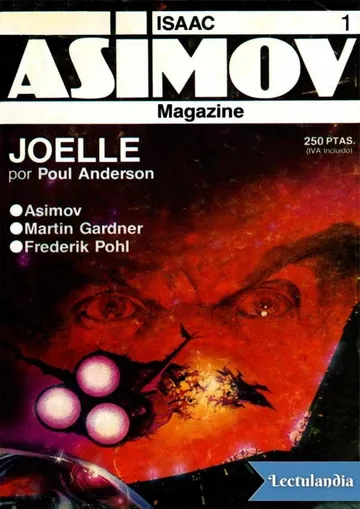 Isaac Asimov Magazine 1 de Poul Anderson, portada del libro