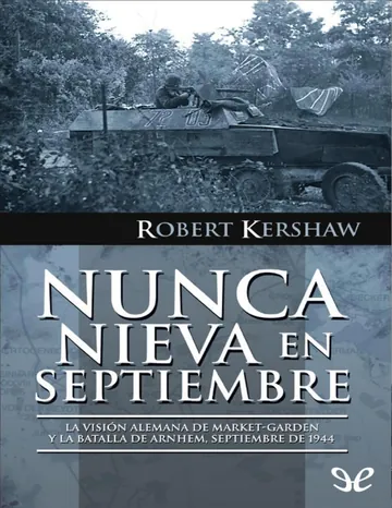 Nunca nieva en septiembre de Robert Kershaw, portada del libro