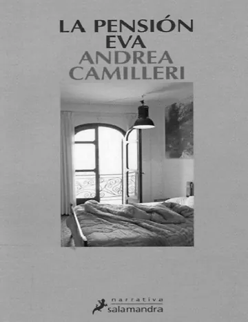 La pensión Eva de Andrea Camilleri, portada del libro