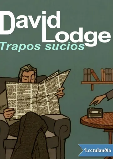 Trapos sucios de David Lodge, portada del libro