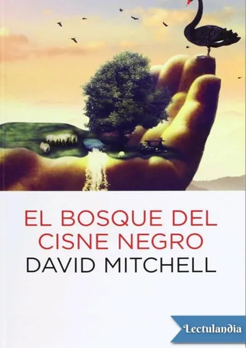 El bosque del cisne negro de David Mitchell, portada del libro