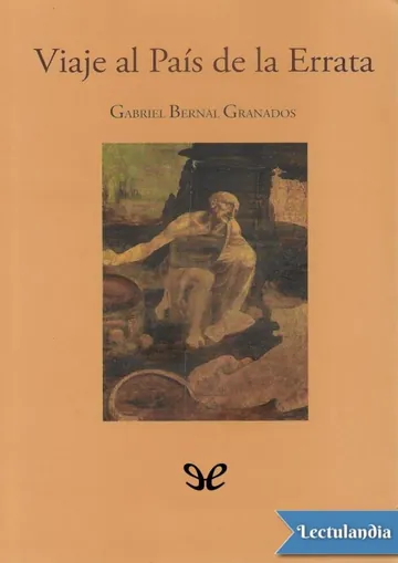 Viaje al País de la Errata de Gabriel Bernal Granados, portada del libro