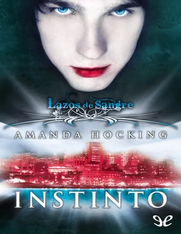 Instinto de Amanda Hocking, portada del libro