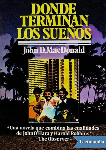Donde terminan los sueños de John D. MacDonald, portada del libro