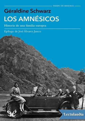Los amnésicos de Géraldine Schwarz, portada del libro