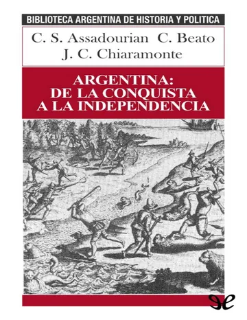 Argentina: de la conquista a la independencia de Guillermo Beato, José Carlos Chiaramonte, Carlos Sempat Assadourian, portada del libro