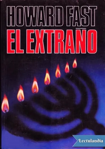 El extraño de Howard Fast, portada del libro