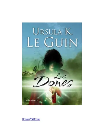 Los Dones de Ursula K. LeGuin, portada del libro