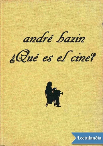 ¿Qué es el cine? de André Bazin, portada del libro