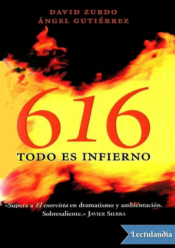 616 Todo es infierno de David Zurdo, portada del libro
