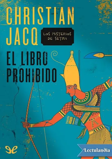 El libro prohibido de Christian Jacq, portada del libro