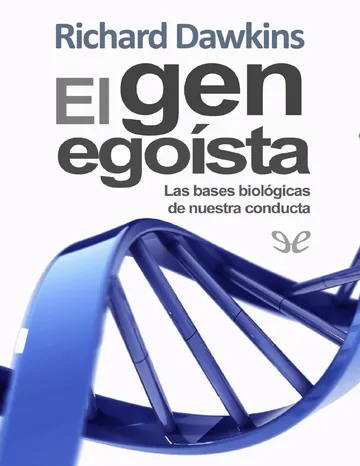 El gen egoista de Richard Dawkins, portada del libro