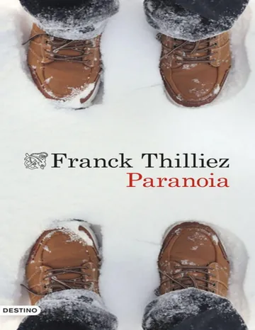 Paranoia de Franck Thilliez, portada del libro