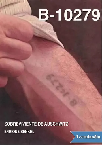 B-10279 Sobreviviente de Auschwitz de Enrique Benkel, portada del libro