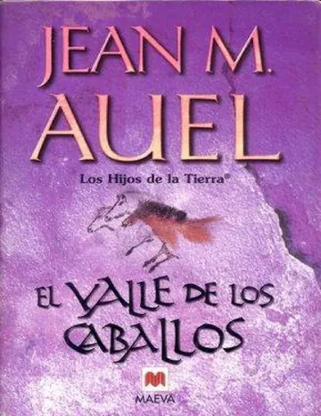 Valle de los caballos, El de Jean M. Auel, portada del libro
