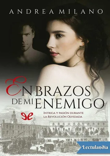 En brazos de mi enemigo de Andrea Milano, portada del libro