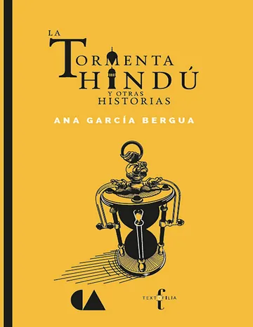 La tormenta hindú de ana García Bergua, portada del libro