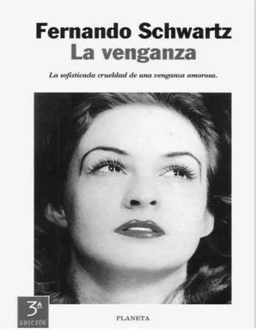 La venganza de Fernando Schwartz, portada del libro