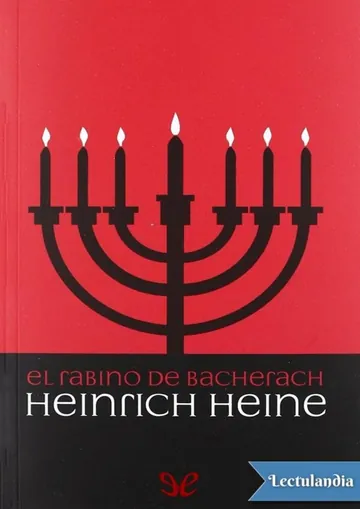 El rabino de Bacherach de Heinrich Heine, portada del libro