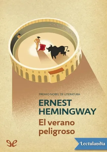 El verano peligroso de Ernest Hemingway, portada del libro