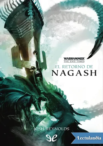 El retorno de Nagash de Josh Reynolds, portada del libro