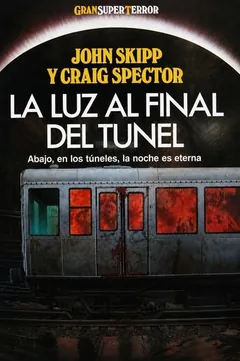 La luz al final del túnel de John Skipp, portada del libro