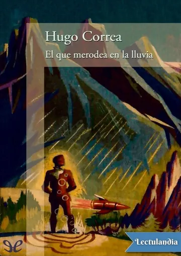 El que merodea en la lluvia de Hugo Correa, portada del libro