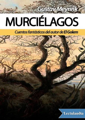 Murciélagos de Gustav Meyrink, portada del libro