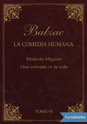 Modesta Mignon & Una entrada en la vida de Honoré de Balzac, portada del libro