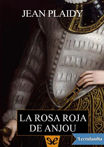 La rosa roja de Anjou de Jean Plaidy, portada del libro