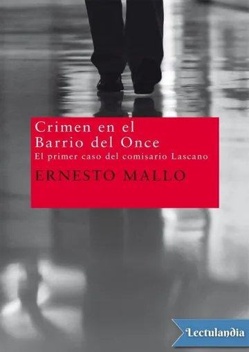 Crimen en el Barrio del Once de Ernesto Mallo, portada del libro