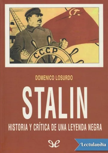 Stalin. Historia y crítica de una leyenda negra de Domenico Losurdo, portada del libro