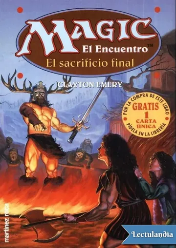 El sacrificio final de Clayton Emery, portada del libro
