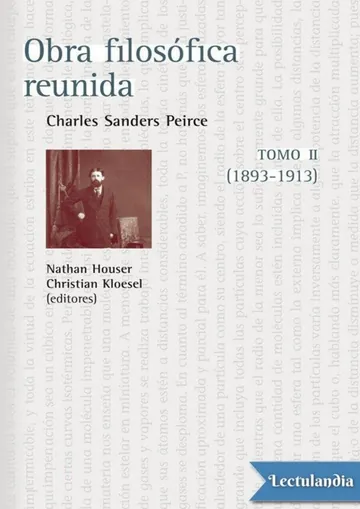 Obra filosófica reunida. Tomo II (1893-1913) de Charles Sanders Peirce, portada del libro