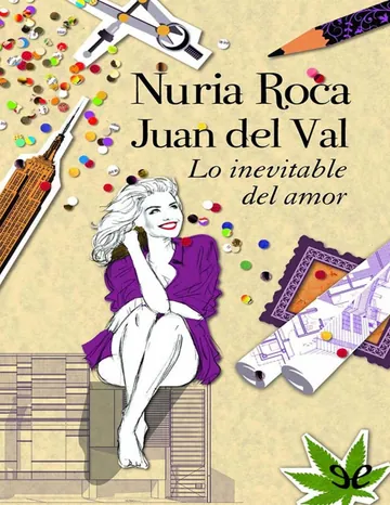 Lo inevitable del amor de Nuria Roca, Juan del Val, portada del libro