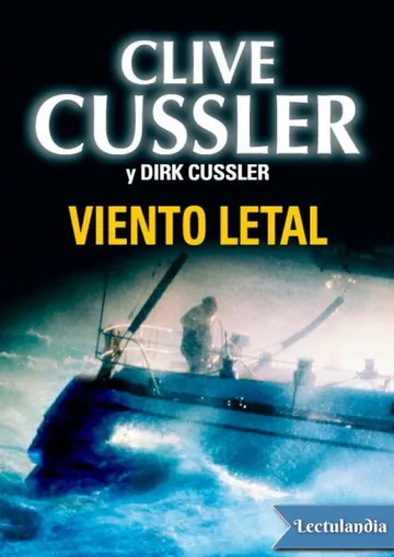 Viento letal de Clive Cussler, portada del libro