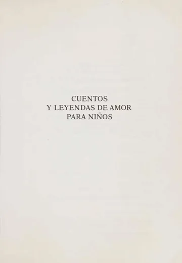 Cuentos y leyendas de amor para niños de Ernesto Morales, portada del libro