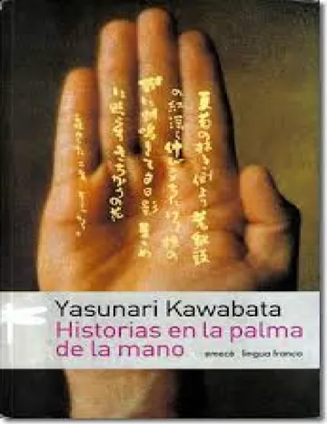 Historias en la palma de la mano de Yasunari Kawabata, portada del libro