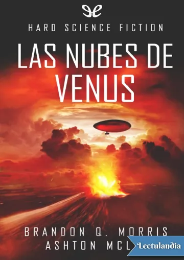 Las nubes de Venus de Brandon Q. Morris, portada del libro