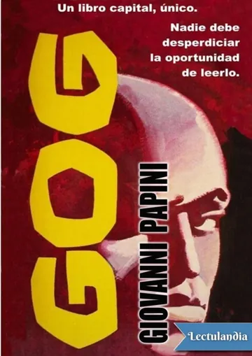 GOG de Giovanni Papini, portada del libro