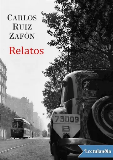 Relatos de Carlos Ruiz Zafon, portada del libro