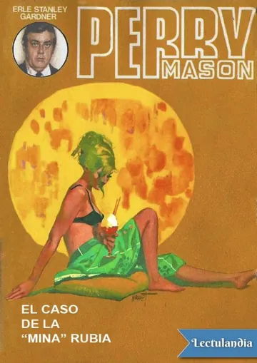 El caso de la mina rubia de Erle Stanley Gardner, portada del libro
