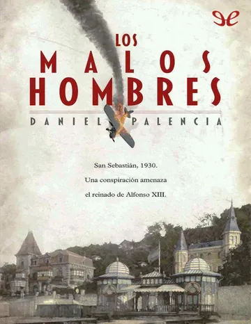 Los malos hombres de Daniel Palencia, portada del libro