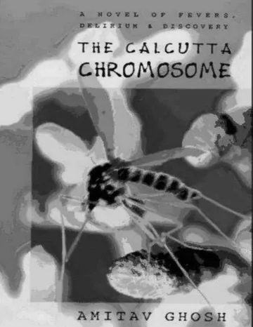 El cromosoma Calcuta de Amitav Ghosh, portada del libro