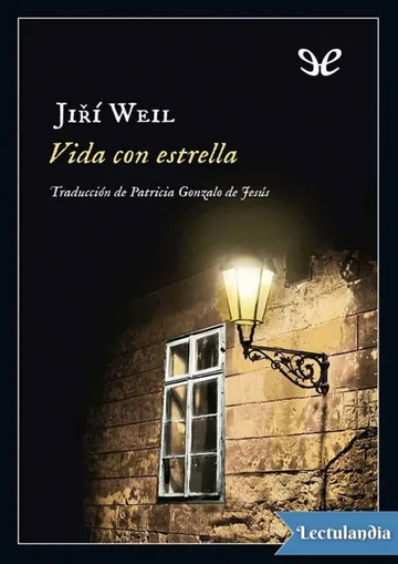Vida con estrella de Jiří Weil, portada del libro